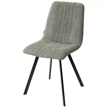 Стул WZ2042-12 авокадо фактурный велюр/ черный каркас M-City 629M04990 (4 шт.)