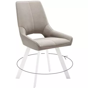 Стул Z128 бежевый, ножки белые Dikline 00-00062322