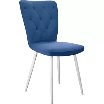 Стул Z20 синий, ножки белые Dikline 00-00062875