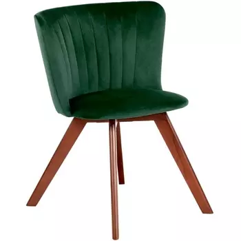 Стул зеленый, темный орех Bradex Home Bella RF 0071