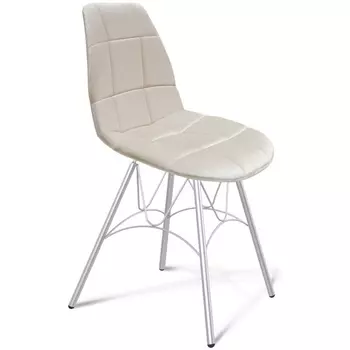 Стул жемчужный жемчужный/хром лак Sheffilton SHT-ST29-C/S100 4057577501