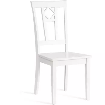 Стул жёсткое сиденье Камилла (CAMILLE) / 1 шт. в упаковке (Дерево гевея, МДФ/Белый) Tetchair арт.24732