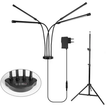 Светильник на треноге для растений светодиодный ULT-P32-36W/SPLE/TM/40 IP40 Uniel Minigarden Black Quad