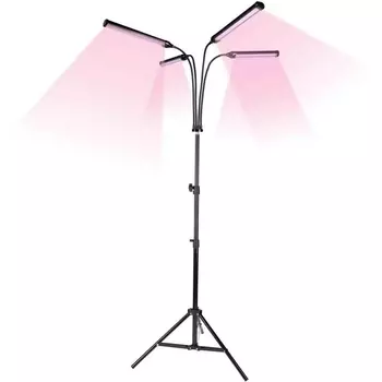 Светильник на треноге для растений светодиодный ULT-P32-60W/SPLE/TM/40 IP40 Uniel Minigarden Black Quad