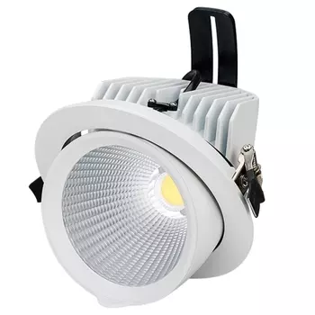 Светильник встраиваемый LED LTD-150WH-EXPLORER-30W Day White 38deg (Arlight, IP20 Металл, 3 года) 023683