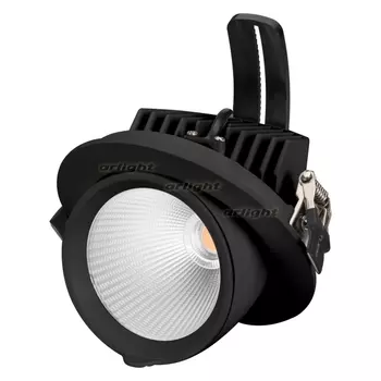 Светильник LTD-EXPLORER-R130-20W Warm3000 (BK, deg, 230V) (IP20 Металл) Arlight 034523
