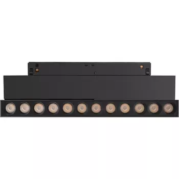 Трековый светильник магнитный MAG-ORIENT-DOTS-FOLD-S230-12W Day4000-MIX (BK, 30 deg, 48V, DALI) (Arlight, IP20 Металл) 041864