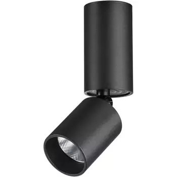 Светильник накладной светодиодный Novotech Tubo 359315 OVER черный IP20 LED 5W 220V 3000K 600Лм TUBO
