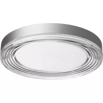 Светильник настенно-потолочный Sonex металл/акрил/серебро/прозрачный Sonex Infinita 7728/76L LED 76Вт INFINITA