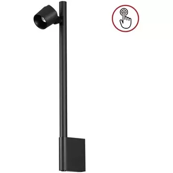 Светильник настенный диммируемый (выключатель) Novotech Fermo 359313 OVER черный IP20 LED 7W+7W 4000K 220V