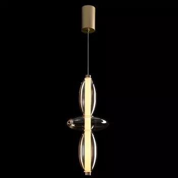 Светильник подвесной Crystal Lux QUASAR SP14W LED AMBER