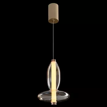 Светильник подвесной Crystal Lux QUASAR SP7W LED AMBER