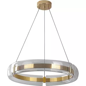 Светильник подвесной LED диммируемый с ПДУ Kink Light Риколь 08001-70,33 кольцо