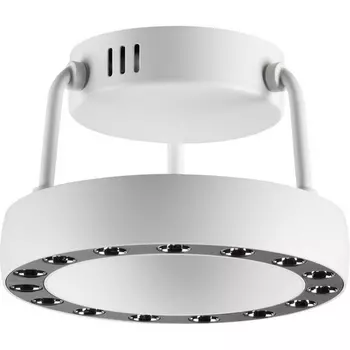 Светильник подвесной светодиодный Novotech Turn 359397 LED 12W вниз/5W вверх 220V 1360Лм 3000K кольцо