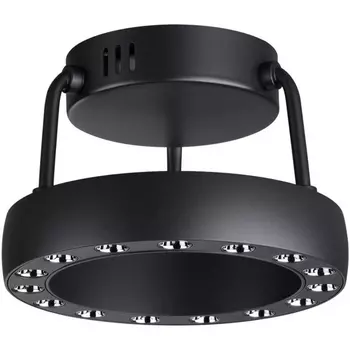 Светильник подвесной светодиодный Novotech Turn 359398 LED 12W вниз/5W вверх 220V 1360Лм 3000K кольцо