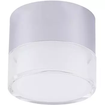 Светильник потолочный накладной светодиодный Crystal Lux CLT 139 CLT 139C80 CH 4000K