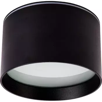 Светильник потолочный IP44 Feron HL373 48733 25W, GX70, черный