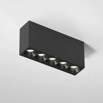 Светильник потолочный светодиодный Elektrostandard Block 25108/LED 10W 3000K черный