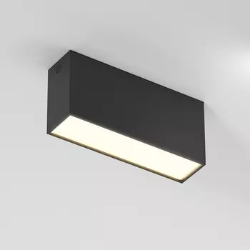 Светильник потолочный светодиодный Elektrostandard Block 25109/LED 10W 3000K черный