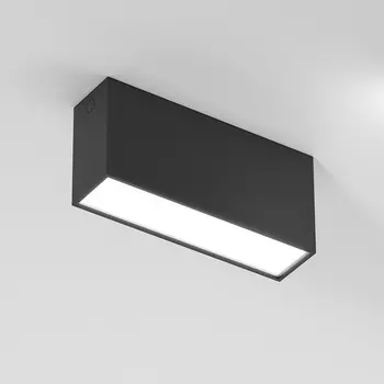 Светильник потолочный светодиодный Elektrostandard Block 25109/LED 10W 4000K черный