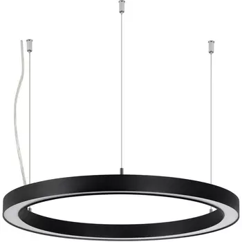 Подвесной светильник SP-CIRCLE-HANG-O3535-D500-30W Day4000 (RAL9005, 120 deg, 230V) IP40 LED (Arlight, Алюминий) 049359