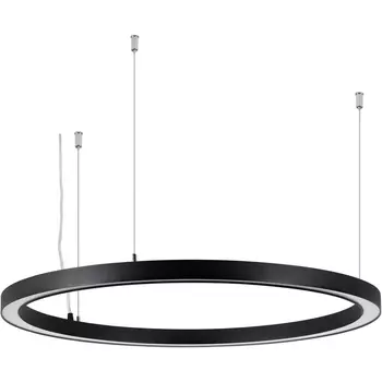 Подвесной светильник SP-CIRCLE-HANG-O3535-D700-40W Day4000 (RAL9005, 120 deg, 230V) IP40 LED (Arlight, Алюминий) 049363