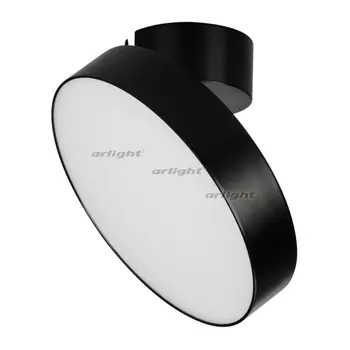 LED спот SP-RONDO-FLAP-R250-30W Day4000 (BK, 110 deg) (Arlight, IP40 Металл, 3 года) 028171
