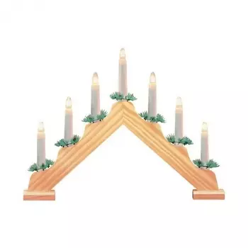 Светильник светодиодный Новогодняя горка Holiday, свечей, 0,1W*7 HL020 Gauss Holiday HL020