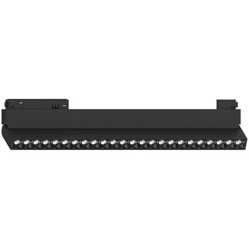 Светильник светодиодный трековый 48V низковольтный Feron MGN301 LensFold 48720 24W, 2160 Lm, 4000К, черный