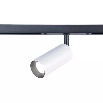 Cветильник светодиодный трековый магнитный 48V Crystal Lux CLT 0.33 003 12W WH-BL 4000K