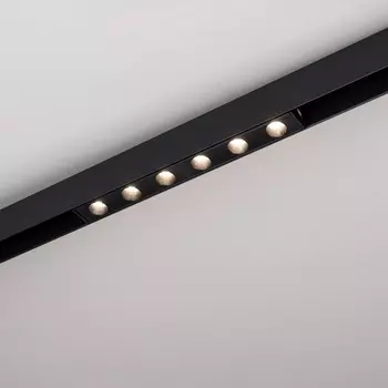 Светильник трековый магнитный MAG-DOTS-25-L200-6W Day4000 (BK, 30 deg, 24V, DALI) (Arlight, IP20 Металл) 046322