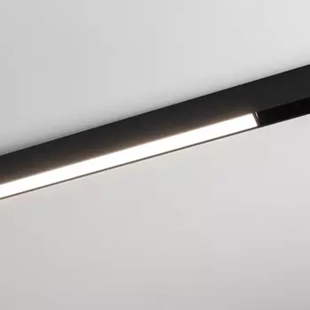 Светильник трековый магнитный MAG-FLAT-25-L800-24W Day4000 (BK, 100 deg, 24V, DALI) (Arlight, IP20 Металл) 046336
