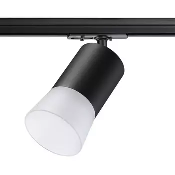 Светильник трековый однофазный двухжильный (универсальный) IP20 9W 220V NT22 069 черный Novotech Elina 370902