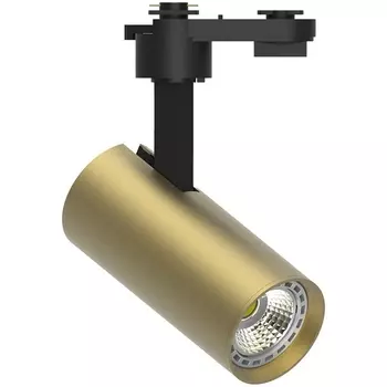 Светильник трековый однофазный 220V Feron AL195 48716 GU10, золото