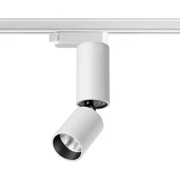 Светильник трековый однофазный трехжильный Novotech Tubo 359318 белый LED 5W 220V 3000K 600Лм