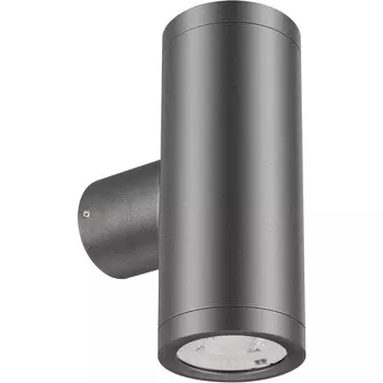 Светильник уличный LED настенный LGD-RAY-WALL-TWIN-R46-2x3W Warm3000 (GR, 24 deg, 230V) (Arlight, IP65 Металл, 3 года) 033306(1)