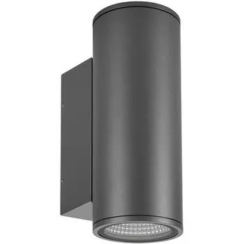 Светильник уличный LED настенный LGD-FORMA-WALL-TWIN-R90-2x12W Warm2700 (GR, 44 deg, 230V) (Arlight, IP54 Металл, 3 года) 052703