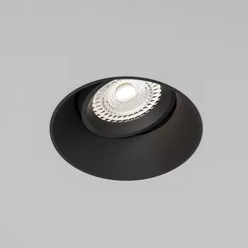 Светильник встраиваемый черный Elektrostandard Renzo 25018/01