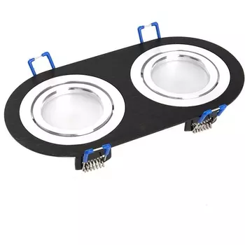 Светильник встраиваемый Feron DL2812 48462 50W G5.3 черный