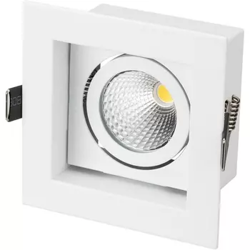 Светильник встраиваемый LED CL-KARDAN-S102x102-9W Day (WH, 38 deg) (Arlight, IP20 Металл, 3 года) 024122