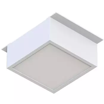 Светильник встраиваемый LED DL-GRIGLIATO-S90x90-12W Warm3000 (WH, 90 deg, 230) (Arlight, IP40 Металл, 3 года) 038332