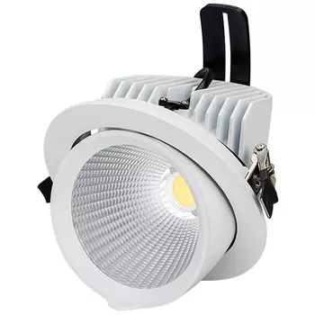 Светильник встраиваемый LED LTD-150WH-EXPLORER-30W Warm White 38deg (Arlight, IP20 Металл, 3 года) 024025