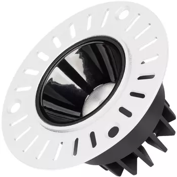 Светильник встраиваемый LED MS-ATLAS-TRIMLESS-R50-8W Warm3000 (BK, 32deg, 230V) (Arlight, IP20 Металл, 5 лет) 031882