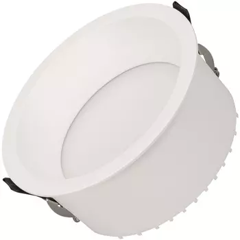 Светильник встраиваемый LED MS-DROP-BUILT-R158-30W Day4000 (WH, 90 deg, 230V) (Arlight, IP54 Металл, 5 лет) 040342