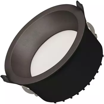 Светильник встраиваемый LED MS-DROP-BUILT-R137-24W Day4000 (BK, 90 deg, 230V) (Arlight, IP54 Металл, 5 лет) 041500