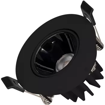 Светильник встраиваемый LED MS-FORECAST-BUILT-TURN-R82-8W Day4000 (BK-BK, 32 deg, 230V) (Arlight, IP20 Металл, 5 лет) 035450