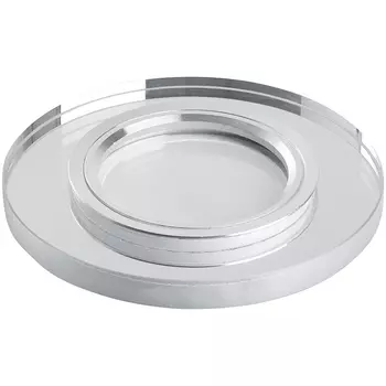 Светильник встраиваемый с белой LED подсветкой Feron CD8160 41911MR16 G5.3 белый