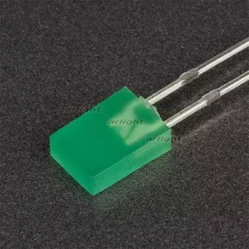 Светодиод ARL-2507LGD-10mcd (Arlight, 2x5мм (прямоугольный)) 004518 (1000 шт.)