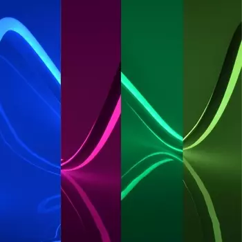 Светодиодная гибкая герметичная лента Neon 5 м. Neon ULS-N02-5050-60LED/m-13mm-IP67-DC12V-14W/m-5M-RGB блистер Uniel