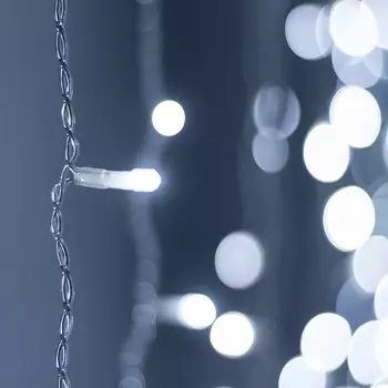 Светодиодная гирлянда ARD-CURTAIN-HOME-1500x1500-CLEAR-144LED White (230V, 6W) (Ardecoled, IP20) 024829